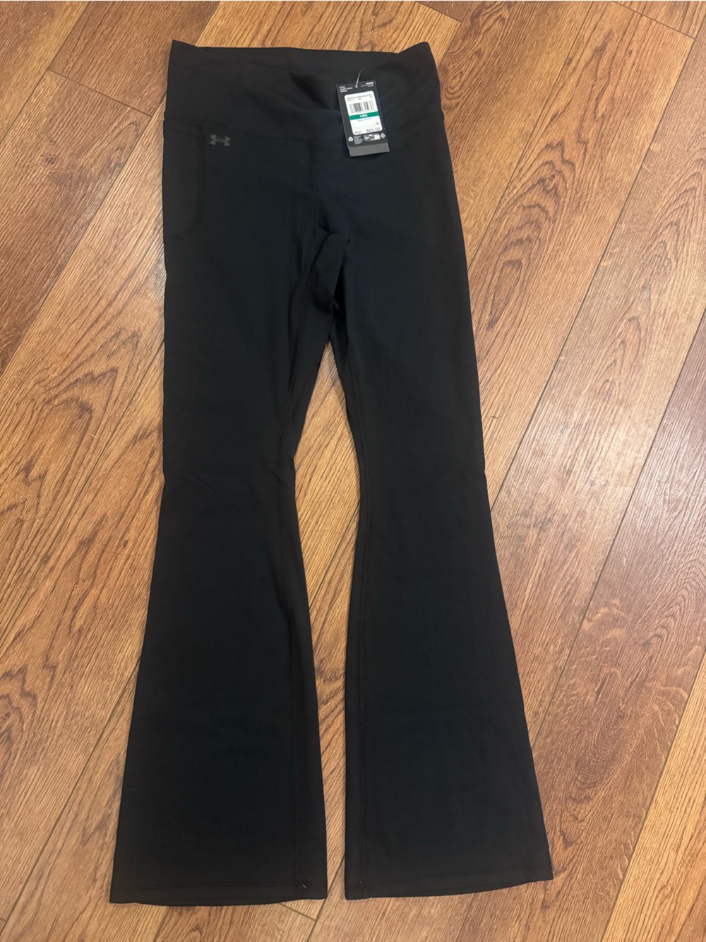 Under Armour Black Flared Athletic Leggings